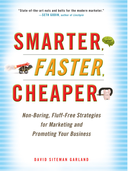 Title details for Smarter, Faster, Cheaper by David Sitemen Garland - Available